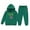 Dark Green, variant on Angala Valentine's Day Boys Casual Outfit Cartoon Number Print Hooded Sweatshirt And Joggers Comfy Playwear Cozy Stylish Boys Girls Outfits 2-3 Years