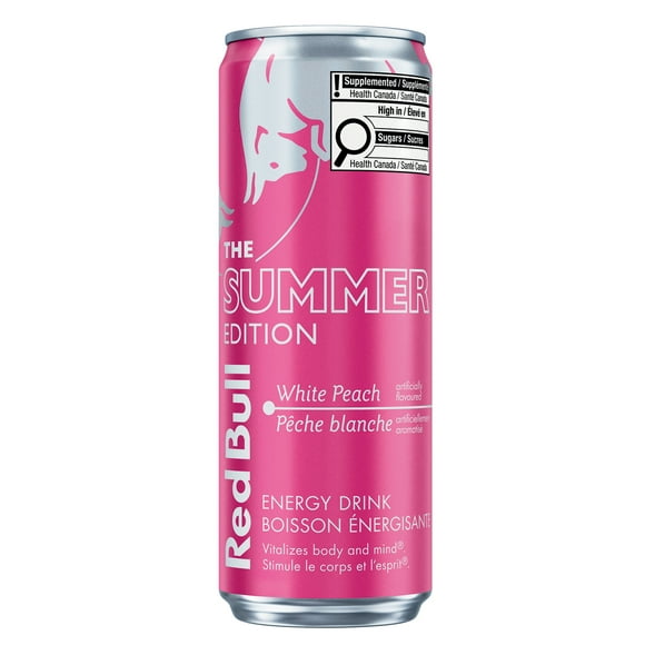 Red Bull Summer Edition pêche blanche 355ML Red Bull Summer Edition pêche blanche 355ML
