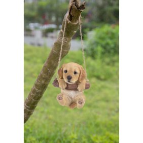 Sitting Golden Retriever Puppy Statue Walmart Com Walmart Com