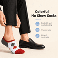 thumbnail image 5 of LITERRA Mens 12 Pairs No Show Socks Low cut Invisible Non Slip Thin Socks for Men, 5 of 6
