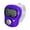 Purple, variant on LED Finger Ring Counter Compact Quick Response Adjustable Circle Easy Simple Operation Counter Home Supply