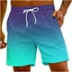 thumbnail image 2 of Puntoco Pantalones Cortos De Playa Para Hombre Con Bolsillo Con Cordón Y Estampado De Pantalones Cortos Amarillo Xxxxxl, 2 of 9
