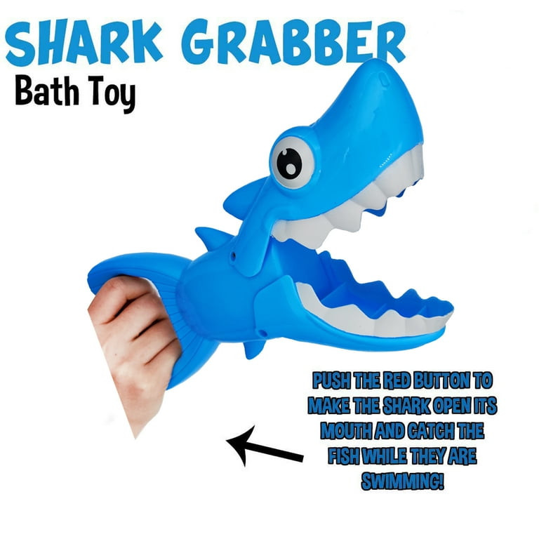 Bath Toys Fun Baby Bathtub Toy Shark Bath Toy for Toddlers Boys Girls Shark  Grabber with 4 Toy Fish Included (Shark Grabber) : : Baby Products