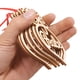 thumbnail image 5 of unbranded 6Ud Colgantes De Madera Navideña Khaki Para Ambiente Festivo Y Acogedor, 5 of 5