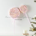thumbnail image 4 of AUDeals Cupcake Ornaments, Hanging Christmas Tree Decorations, Colorful Dessert Theme Candy Canes Donut Pendants, Sweet Xmas Party Home Decor, 4 of 6