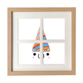 thumbnail image 1 of Cadre d'Expression de Fête Visage Adorable pour Mur Ou Table avec 4 Ouvertures pour Photos, 1 of 3