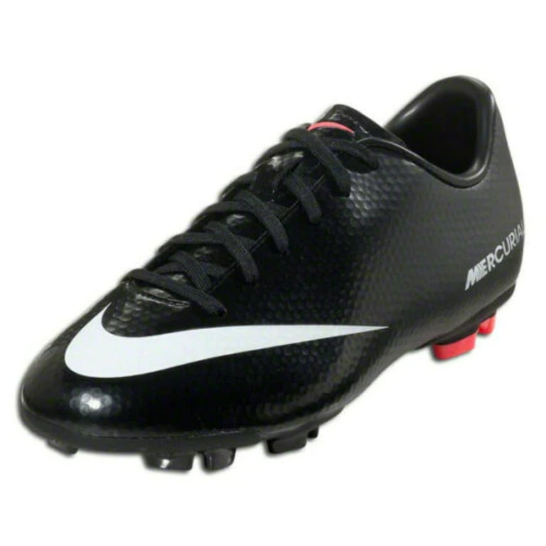 Nike Jr Mercurial Victory IV FG 2013 Soccer Shoes- Black/Red -