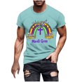 thumbnail image 1 of Camisetas de Manga Corta para Hombre Imprimir Deportes de Manga Corta Cuello Redondo Blusa Algodón Poliéster, Nueva Moda Casual Camiseta para Hombres, 1 of 1