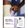 thumbnail image 2 of Travel mini water flosser, wireless oral irrigator with storage bag, portable compact design, 5 modes and detachable water tank, 7 waterproof flosser suitable for braces, orthodontics, sensitive teet, 2 of 4