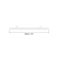 thumbnail image 2 of Unique Bargains PVC Poster Hanger Rail Poster Strip Bar 25cm/10inch Clear with Clips for Poster, Map, 2 Set, 2 of 5