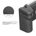 thumbnail image 4 of Magnetic Phone Grip, Lychee Patterned Cell Phone Selfie Grip Ergonomic Design Durable  for Taking Photo, 4 of 7