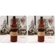 thumbnail image 3 of Toystoory Navidad Santa Claus cubierta de botella de vino media a prueba de polvo de punto Universal ropa elástica decoración de Navidad decoraciones de Kits de decoración para fiestas Alce Toystoory HA068075-03, 3 of 6