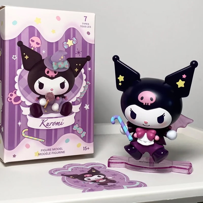 Cartoon Sanrio Kuromi Series Blind Box Figure Model Mystery Box