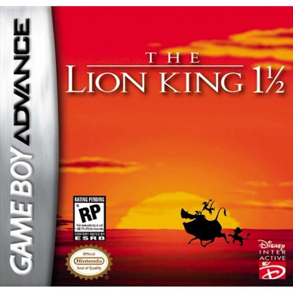 Disney's The Lion King 1½ Nintendo Gameboy Advance GBA (Refurbished