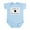 Sky Blue, variant on CafePress - Center Of The Universe Infant Bodysuit - Baby Light Bodysuit, Size Newborn - 24 Months