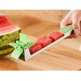 thumbnail image 1 of 1PCS Moulin à Vent en Acier Inoxydable Trancheuse de Melon D\'eau Trancheuse de Fruits Moulin à Vent de Melon Outils Multifonctionnels de Cuisine, 1 of 5