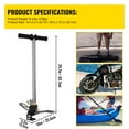thumbnail image 3 of KFFKFF Hand-Operated 3-Level Pump, 4500 psi (0-30 MPa) Air Rifle Pump, Charger for PCP Airguns, Constructed from Superior 301 Stainless Steel, 3 of 9
