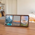 thumbnail image 1 of quanjun Three-Grid Photo Frame Set – Wall & Tabletop Display, Durable Plastic & Glass, Minimalist Design for Home/office Decor, 1 of 6