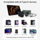 thumbnail image 5 of Cargador Novobit USB C de 45 W, carga rápida, 10 pies, paquete de 2 unidades, Samsung, 5 of 7