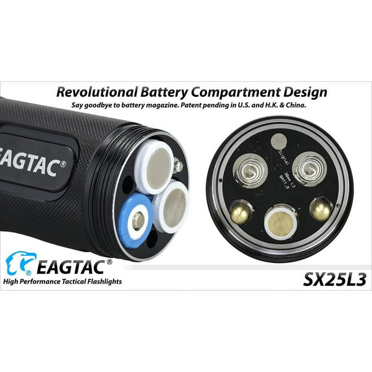 【逸品】 - Lumens 2750 - Flashlight MT-G2 SX25L3 EagleTac - 3x Use その他