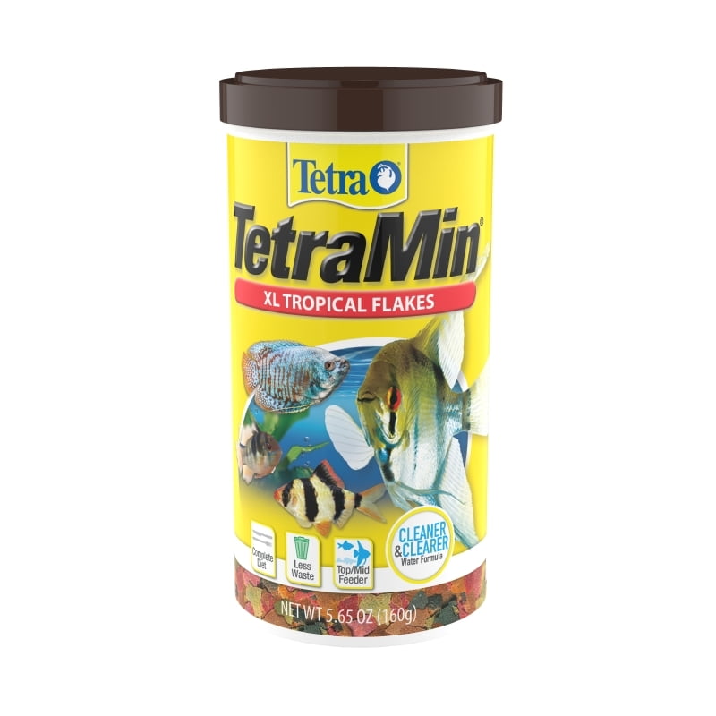 Tetra TetraMin Tropical Fish Food Flakes, XL, 5.65 oz