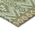 thumbnail image 3 of Addison Rugs Chantille Indoor/Outdoor Transitional Aztec Green Machine Washable Runner Rug, 2'3" x 7'6", 3 of 7