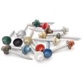 thumbnail image 5 of EAGLE 1 (250 Count) Metal Roofing Screws Painted Hex Washer Head Sheet Metal Roof Screw. Self Starting/self Tapping Metal to Wood, Sheet Metal Roofing siding Screws (2.5", Forest Green), 5 of 6