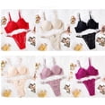 thumbnail image 3 of 2022 Nuevo Conjunto De Lencería De Encaje Dos Piezas Sexy 3/4pangjing, 3 of 4