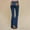 *Dark Blue, variant on ClodeEU Skinny Bell Bottom Jeans for Women ,Low Waisted Stretch Denim Flare Pants ,Five Point Star Jeans with Pockets Dark Blue,Womens Plus XL