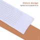 thumbnail image 5 of Soporte para Muñeca Eigraketly Nylon Vendaje Equipo para Baloncesto Ciclismo Escalada Béisbol Gimnasio Blanco, 5 of 6