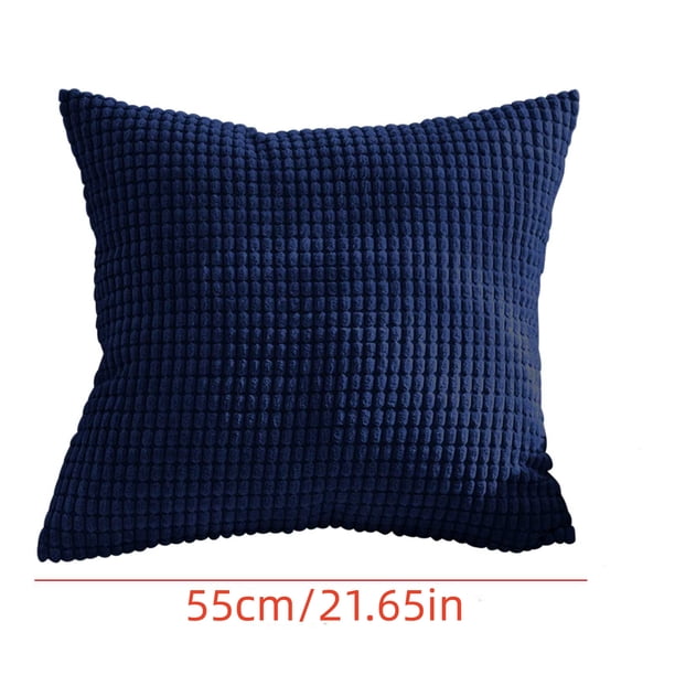 Yhmxh Fundas de almohada decorativas para sofá, cojín estilo grano de maíz, funda de almohada para el hogar, mesita de noche, coche, núcleo - Fundas de almohada