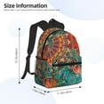 thumbnail image 2 of Defioc Mandala Colorful Pattern Laptop Backpack for Men and Women,Casual Backpack Dayback Sports Bookbag for Travel Running Hiking, 2 of 6