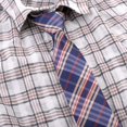 thumbnail image 1 of Suéter informal de moda con cremallera y corbata pequeña para mujer, uniforme a cuadros, sin golpes, para estudiantes, combina con todo, para hombre, 1 of 2