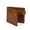 Brown, variant on Genuine leather men's slim bifold wallet retro handmade front pocket wallet thin wallet