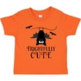 thumbnail image 3 of Inktastic Halloween Bat Frightfully Cute Holiday Boys or Girls Toddler T-Shirt, 3 of 5