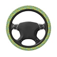 thumbnail image 3 of Disketp Lemon1 Elastic Microfiber Steering Wheel Cover for Truck,SUV,Cars,Universal 15 inch,Anti-Slip, 3 of 8