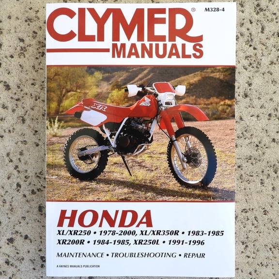 Service & Repair Manual for Honda XR200 XR250 XR350 XL250 XL350 XL XR 200 250 350