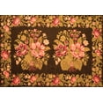 thumbnail image 1 of Ahgly Company Indoor Rectangle Medallion Orange French Area Rugs, 2' x 4', 1 of 1