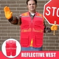 thumbnail image 5 of Masteelf 2pcs Convenient Volunteer Vest Wear-resistant Safety Vest High Visibility Vest Practical Volunteer Vest, 5 of 8
