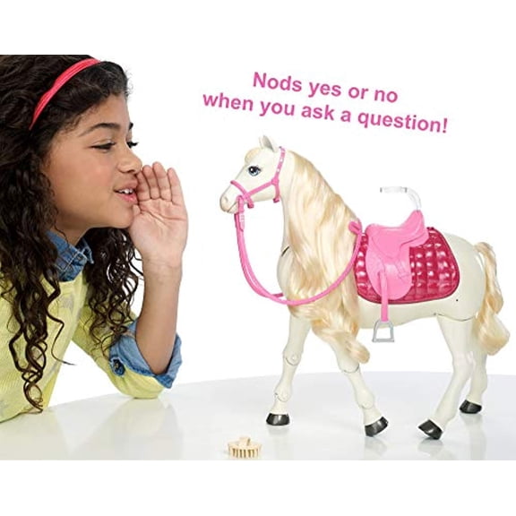 FTF02 Barbie DreamHorse & Blonde Doll