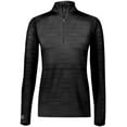 thumbnail image 3 of Holloway Sportswear L Womens Converge 1/2 Zip Pullover Black 222765, 3 of 5