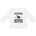 thumbnail image 3 of Inktastic Hunting Future Hunter Like Dad Boys or Girls Long Sleeve Toddler T-Shirt, 3 of 5