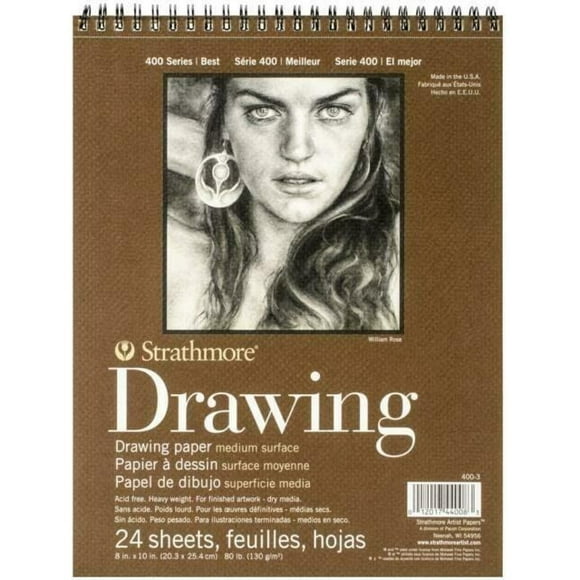 Cuaderno de Dibujo Strathmore Medios Seco 20,3x25,4 24h