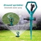 thumbnail image 1 of Aspersor de jardín giratorio de 360 grados | Aspersor automático para césped, riego y irrigación | Ideal para patios, jardines e invernaderos, con boquillas ajustables para una cobertura uniforme., 1 of 9