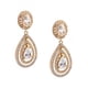 thumbnail image 1 of Aretes de poste ZVEZDA Circonias chapa de oro 18K, 1 of 1