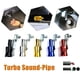 thumbnail image 4 of ¡Campaña con descuento!Aleación de aluminio Universal Turbos sonido escape silenciador tubo silbato coche rugidos fabricante, 4 of 6