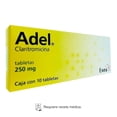 thumbnail image 1 of Adel Claritromicina 250 mg 10 tabletas, 1 of 3