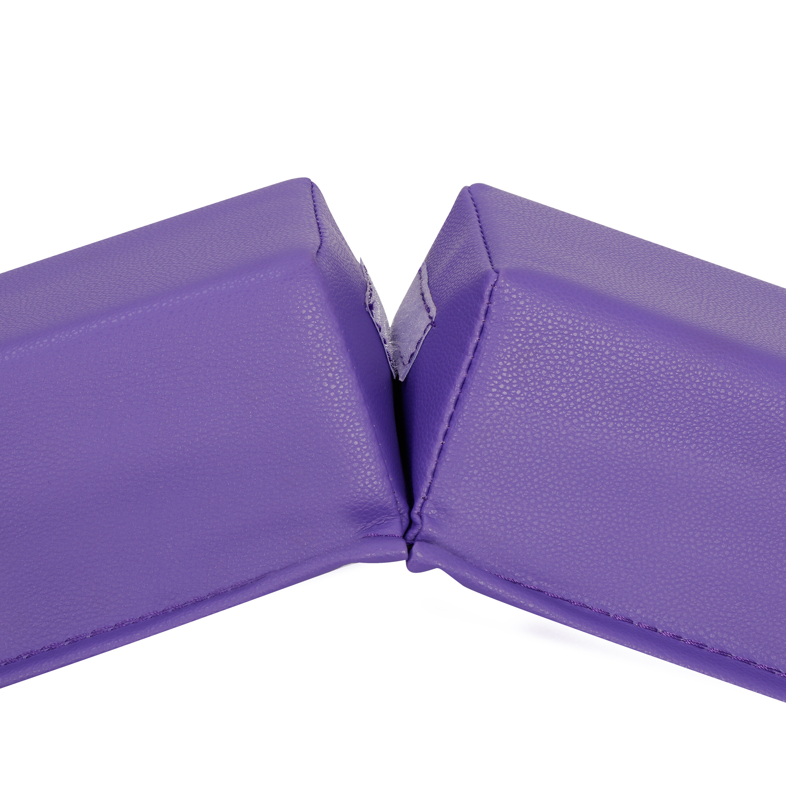 SEGAWE 6ft Extra Firm Vinyl Folding Gymnastics Balance Beam – Purple, Tumbling Training