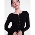 thumbnail image 4 of Scenario Women's Cardigan Midi Dress with Long Sleeves, Sizes XS-XXXL, 4 of 5
