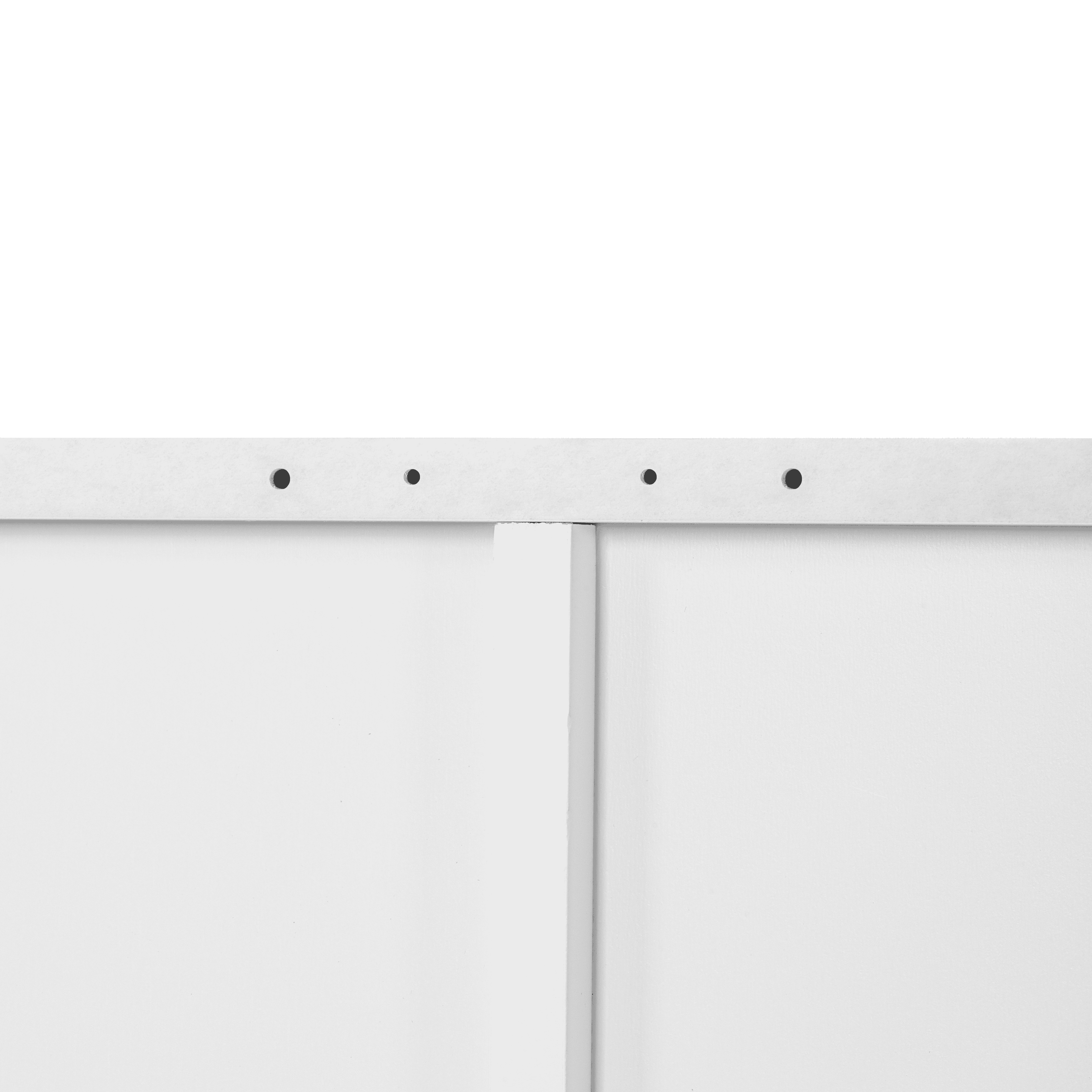 STAROUS Stackable White Wooden Toy Storage Organizer - 1 Cubby Shelf for Kids' Rooms